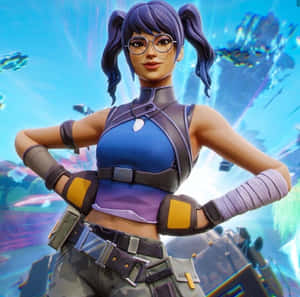 Cute Crystal Skin Fortnite Wallpaper