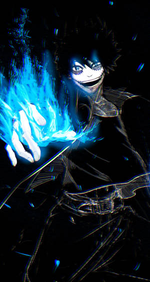 Cute Dabi Black Aesthetic Wallpaper