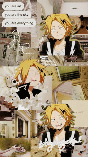 Cute Denki Comic Wallpaper