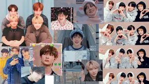 Cute Desktop Enhypen Aesthetic Wallpaper