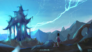 Cute Doraemon Underworld Adventure Wallpaper