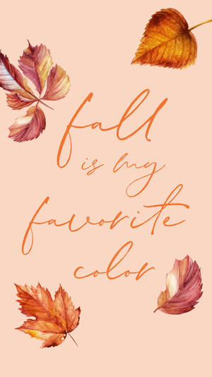 Cute Fall Phone 1080 X 1920 Wallpaper