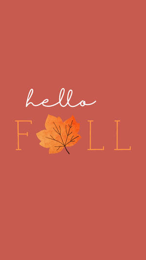 Cute Fall Phone 1242 X 2208 Wallpaper