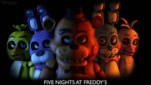 Cute Fnaf Sprite Dusk Wallpaper