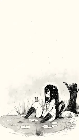Cute Froppy My Hero Academia Iphone Wallpaper