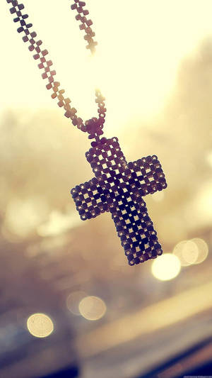 Cute Girly Cross Accessory Wallpaper