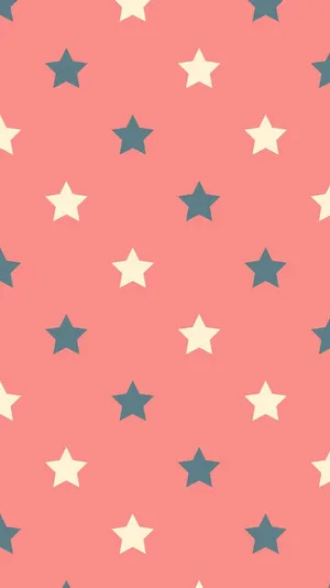 Cute Girly Phone Screen Digital Illustration Wallpaper