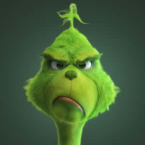 Cute Grinch From 1957 Children's Book Wallpaper