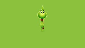 Cute Grinch Green Poster Wallpaper