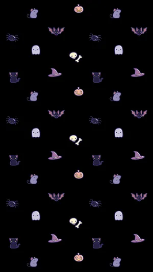 Cute Halloween Phone Wallpaper