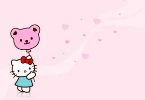 Cute Hello Kitty Themed Laptop Wallpaper