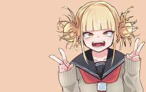 Cute Himiko My Hero Academia Wallpaper