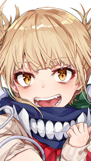 Cute Himiko Toga Close-up Wallpaper