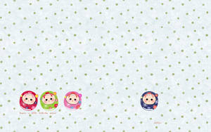 Cute Kawaii Cartoon Ipad Wallpaper Wallpaper