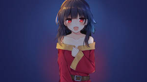 Cute Konosuba Megumin Wallpaper