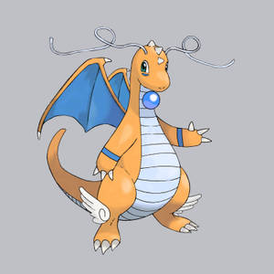 Cute Mega Dragonite Wallpaper