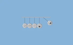 Cute Minimalist Balls Wallpaper