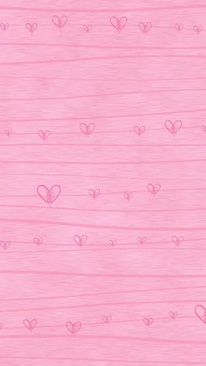Cute Minimalist Love Heart Design Wallpaper