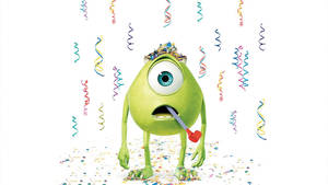 Cute Monster Mike Wazowski Wallpaper