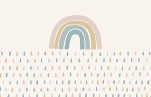 Cute Pastel Rainbow Wallpaper