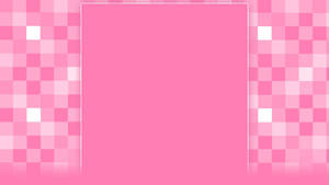 Cute Pink Squares Wallpaper