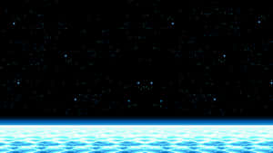 Cute Pixel Desktop Outer Space Wallpaper