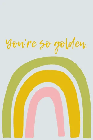 Cute Quote And Rainbow Wallpaper