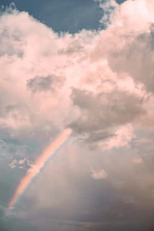 Cute Rainbow Drop Wallpaper