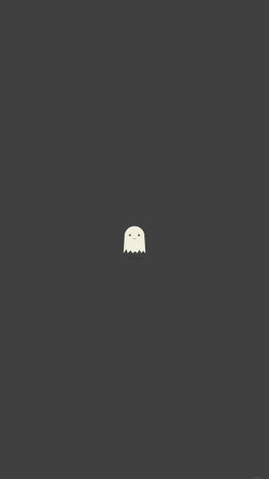 Cute Sad Ghost Wallpaper