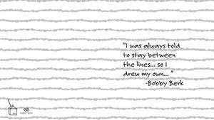 Cute Simple Aesthetic Bobby Berk Quote Desktop Wallpaper