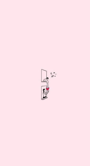 Cute Simple Couple Wallpaper