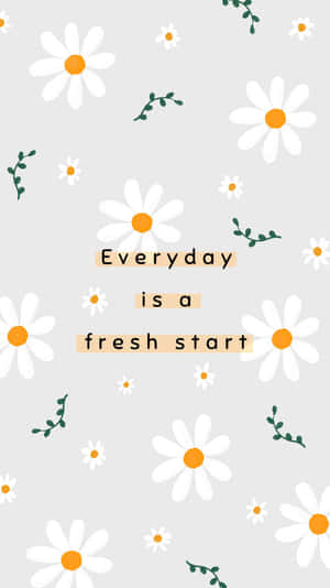 Cute Spring Quote Iphone Wallpaper