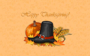 Cute Thanksgiving Elf Shoe Wallpaper