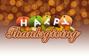 Cute Thanksgiving Golden Brown Wallpaper