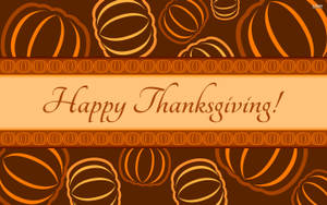 Cute Thanksgiving Pumpkin Icons Wallpaper