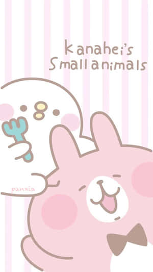 Cute Things Cartoon Piske And Usagi Wallpaper