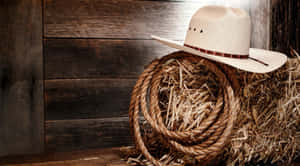 Cute Western Cowboy's Hat Wallpaper