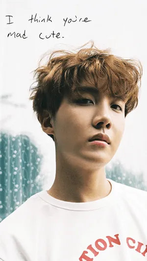 Cutie J-hope Phone Wallpaper