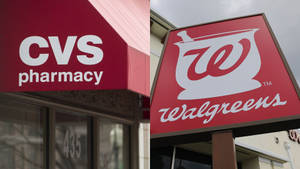 Cvs Walgreens Pharmacy Signage Wallpaper