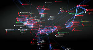 Cyber Data Information Wallpaper