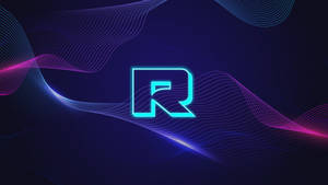 Cyber R Alphabet Wallpaper