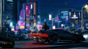 Cyberpunk 1920x1080 Video Game Illustration Wallpaper