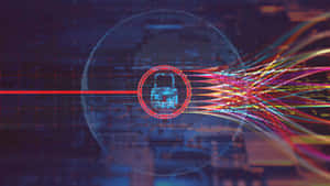 Cybersecurity Data Protection Concept Wallpaper