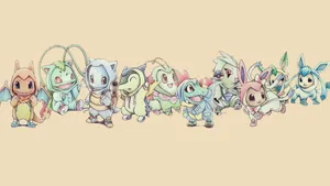 Cyndaquil In A Cute Hoodie Wallpaper