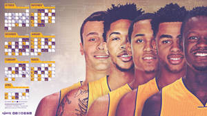 D'angelo Russell Los Angeles Lakers Poster Wallpaper