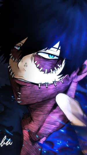 Dabi Phone Close-up Face Wallpaper