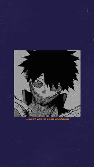 Dabi Square Art Ourple Canvas Phone Wallpaper