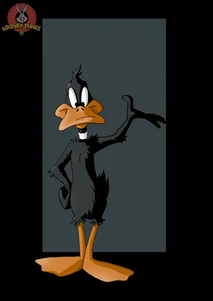 Daffy Duck Digital Graphic Poster Wallpaper