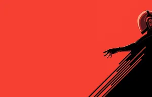 Daft Punk Red Hd Wallpaper