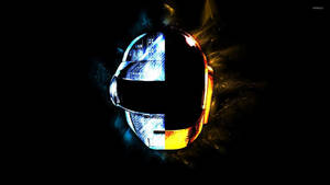 Daft Punk Robotic Helmet Wallpaper